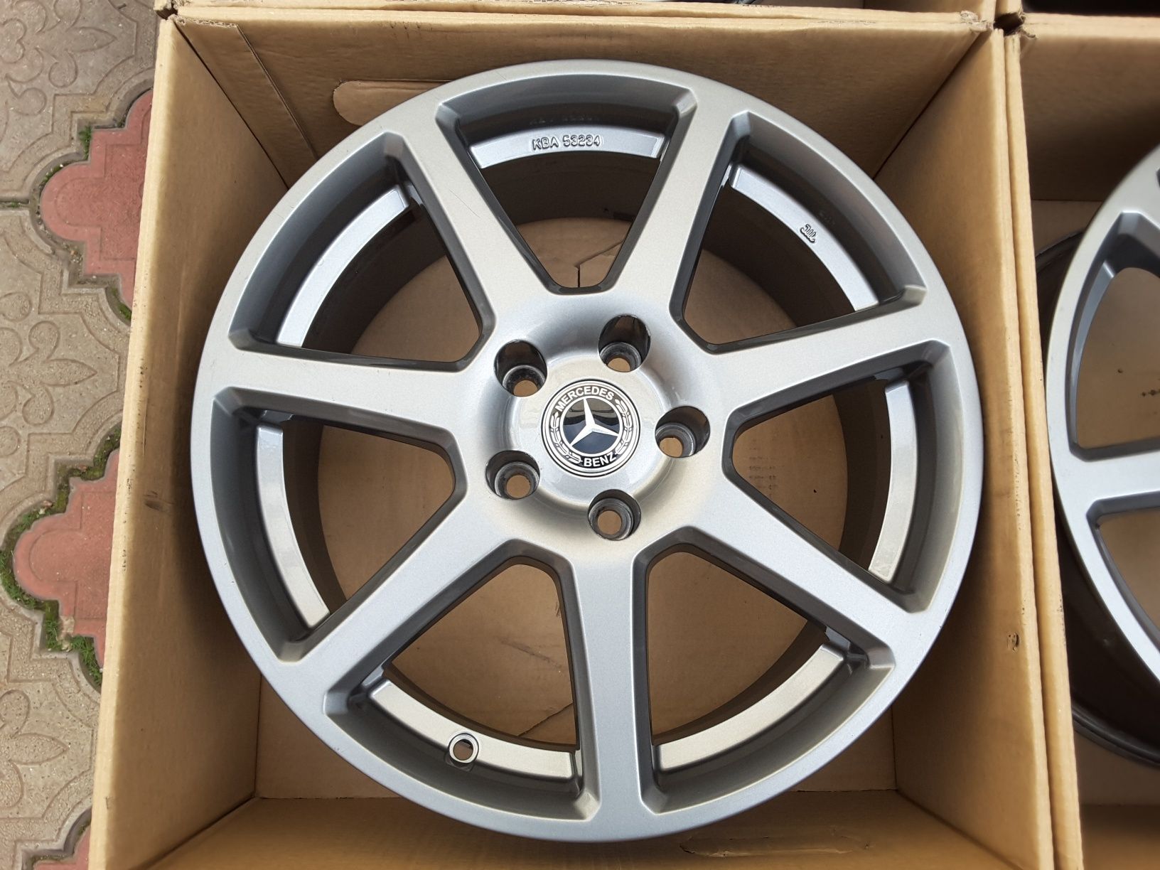 jante aliaj 17; 5x112; Mercedes C, E class w203, w211, w213, GLC, GLK
