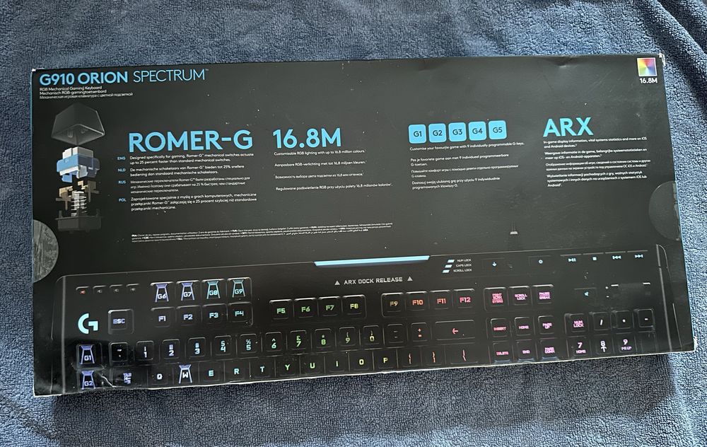 Tastatura Gaming Logitech G910 Orion Spectrum RG