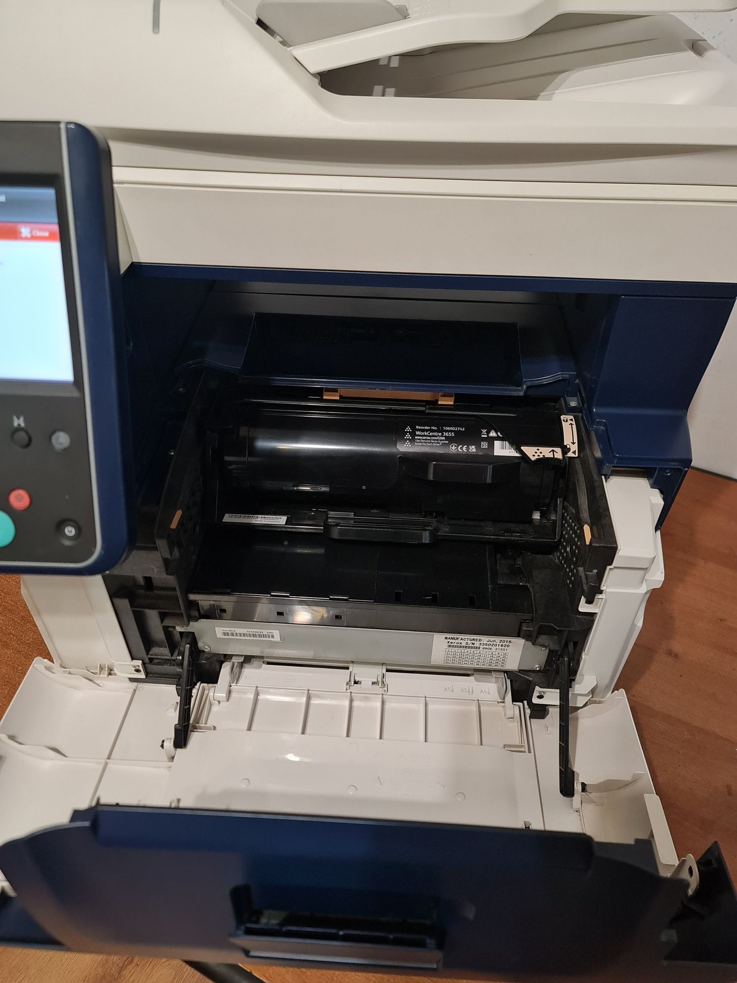 Imprimanta multifunctional laser Xerox 3655
