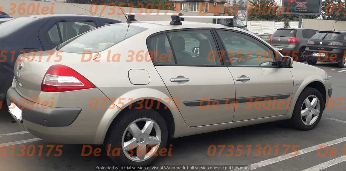 Bare transversale portbagaj ALUMINIU RENAULT Megane 2 Scenic 2 Kangoo