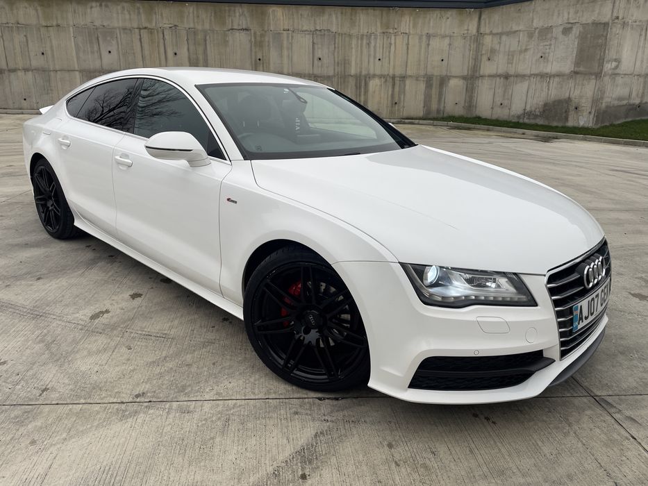 Audi A7 S-line 3.0 TDI 204cp multitronic 8+1 stare excelenta