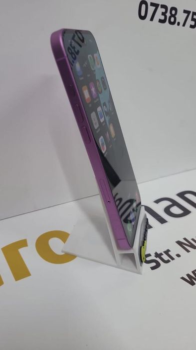 Telefon mobil Apple iPhone 16 Plus,128GB, 5G, Pink,100% -N-