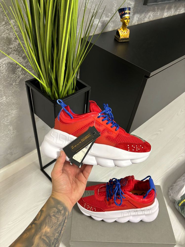Versace chain reaction Red Edition - Verificare colet - Nike, y3