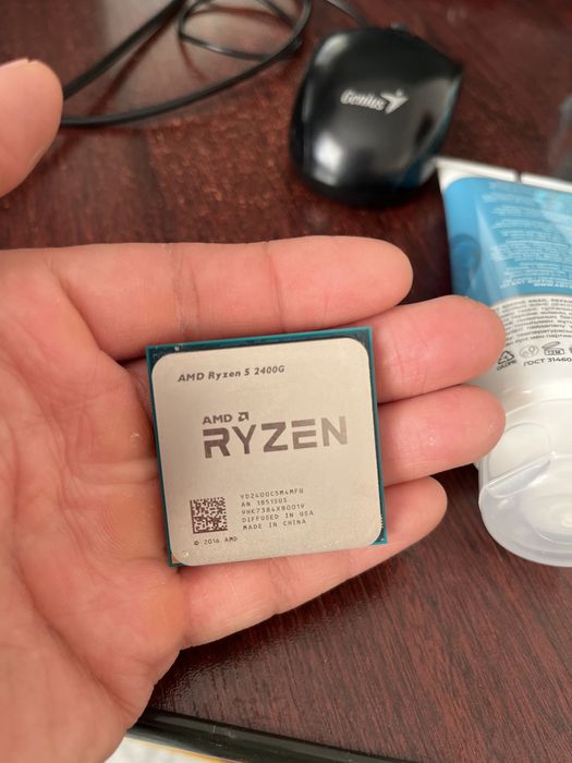 Ryzen 5 2400g процессор не нагружался