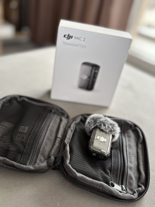 Безжичен микрофон DJI - Mic 2, черен