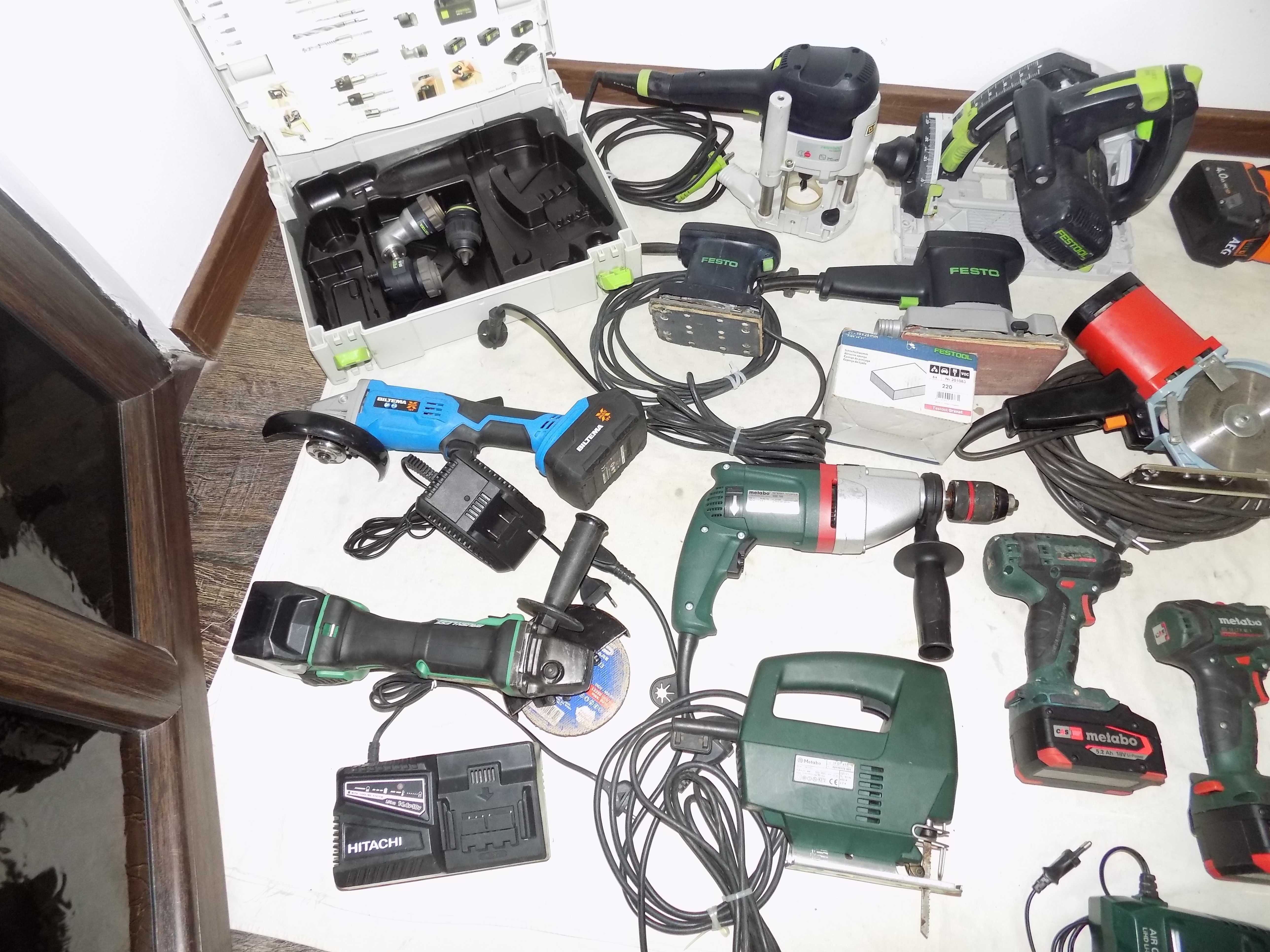 Scule Metabo 18V Brusless  , scule Festo  FESTOOL , Mafell , AEG