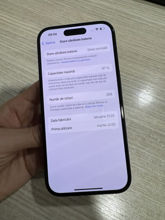 iPhone 16, 128GB, 5G, Black, Bateria 97%!!