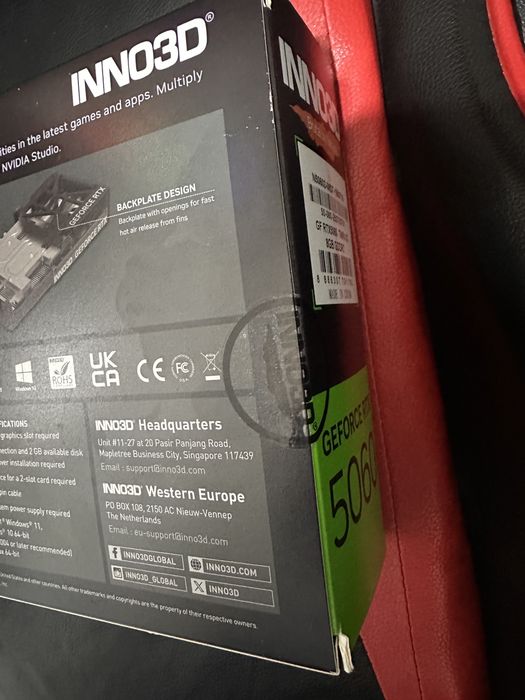 Placa video RTX 5060 8GB inno3d