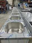 Producem Chiuveta spalator  inox cu 1 , 2 sau 3 cuve