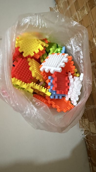 кубики для мотлрики рук, изучения цвета, небольшие удобные для рук