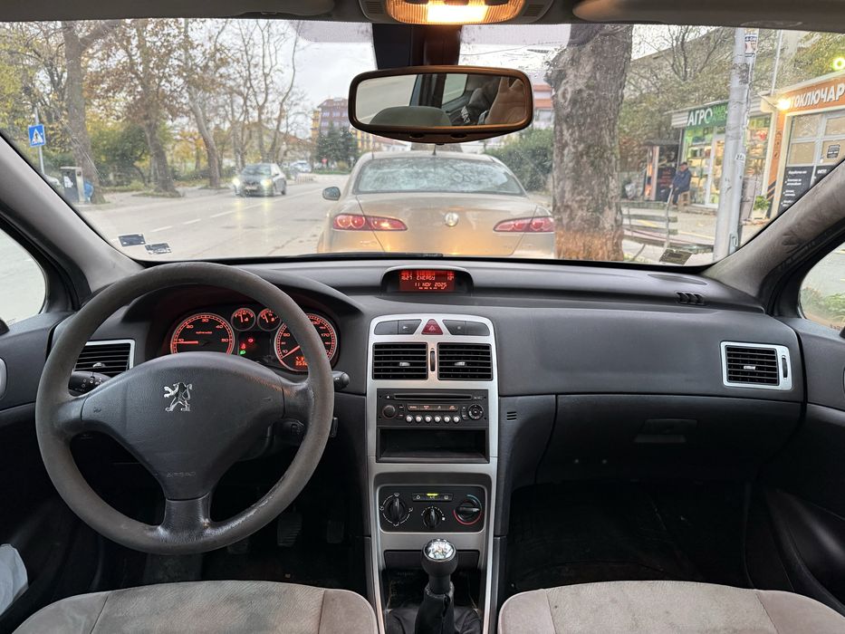 Peugeot 307 Sw 1.6 Hdi 7 места 2006г. Зимни гуми Всичко платено
