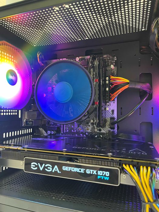 Геймърски компютър AMD Ryzen 5 1600, GTX 1070 8GB, 16GB ram