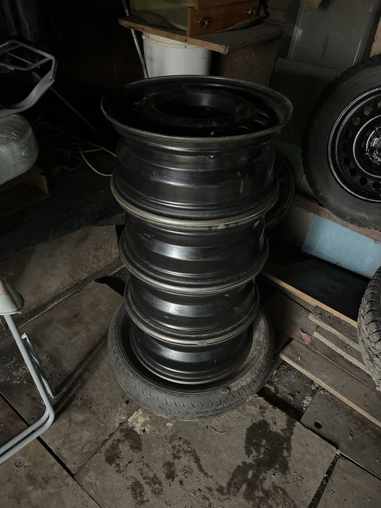 Диски R15 ЕТ 49 Mersedes