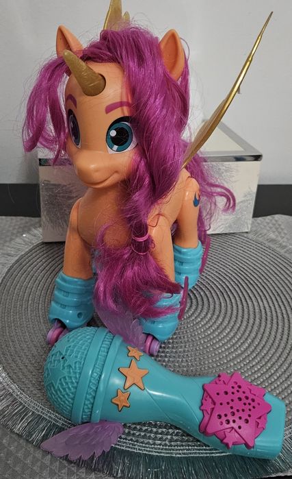 Ponei cu role și microfon