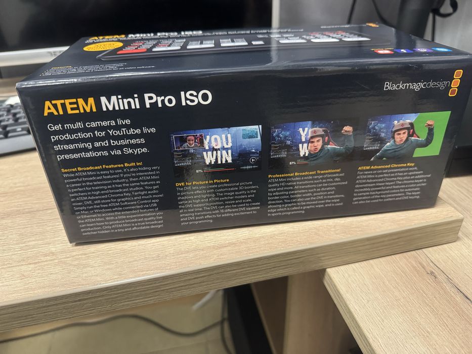 atem mini pro iso