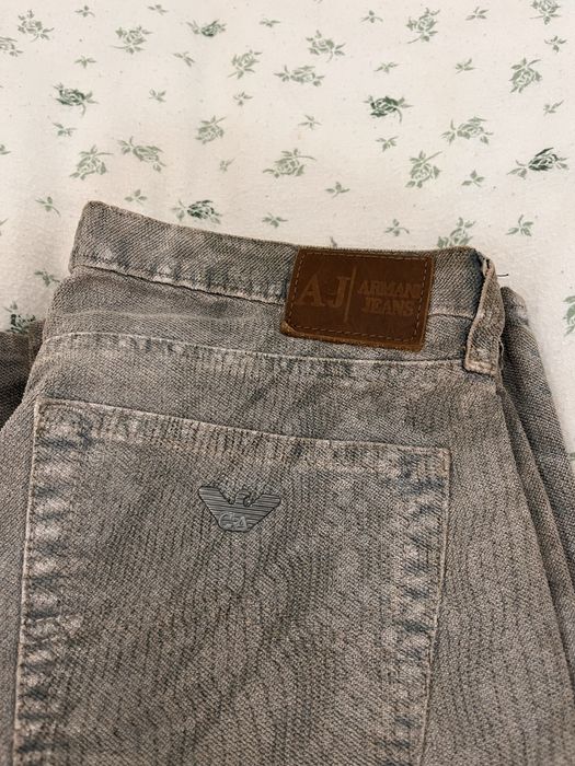 Jeans Armani animal-print