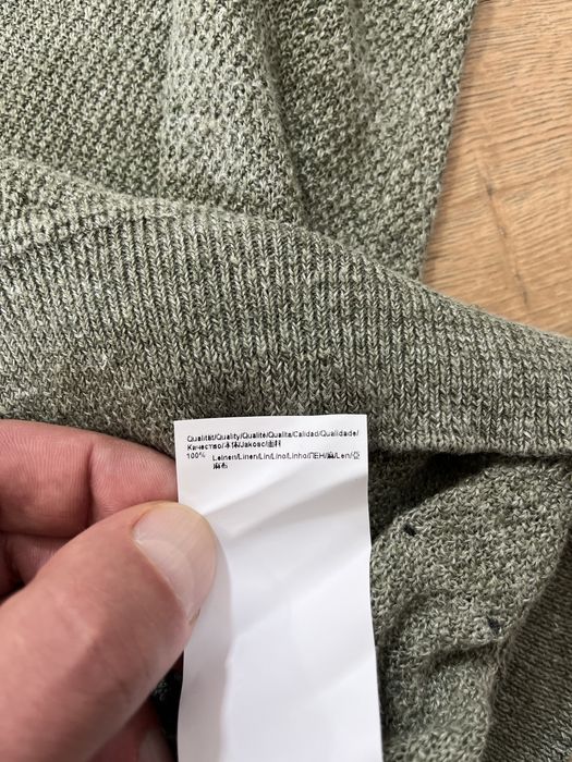 Hugo Boss Kasivol ленен пуловер размер М-L