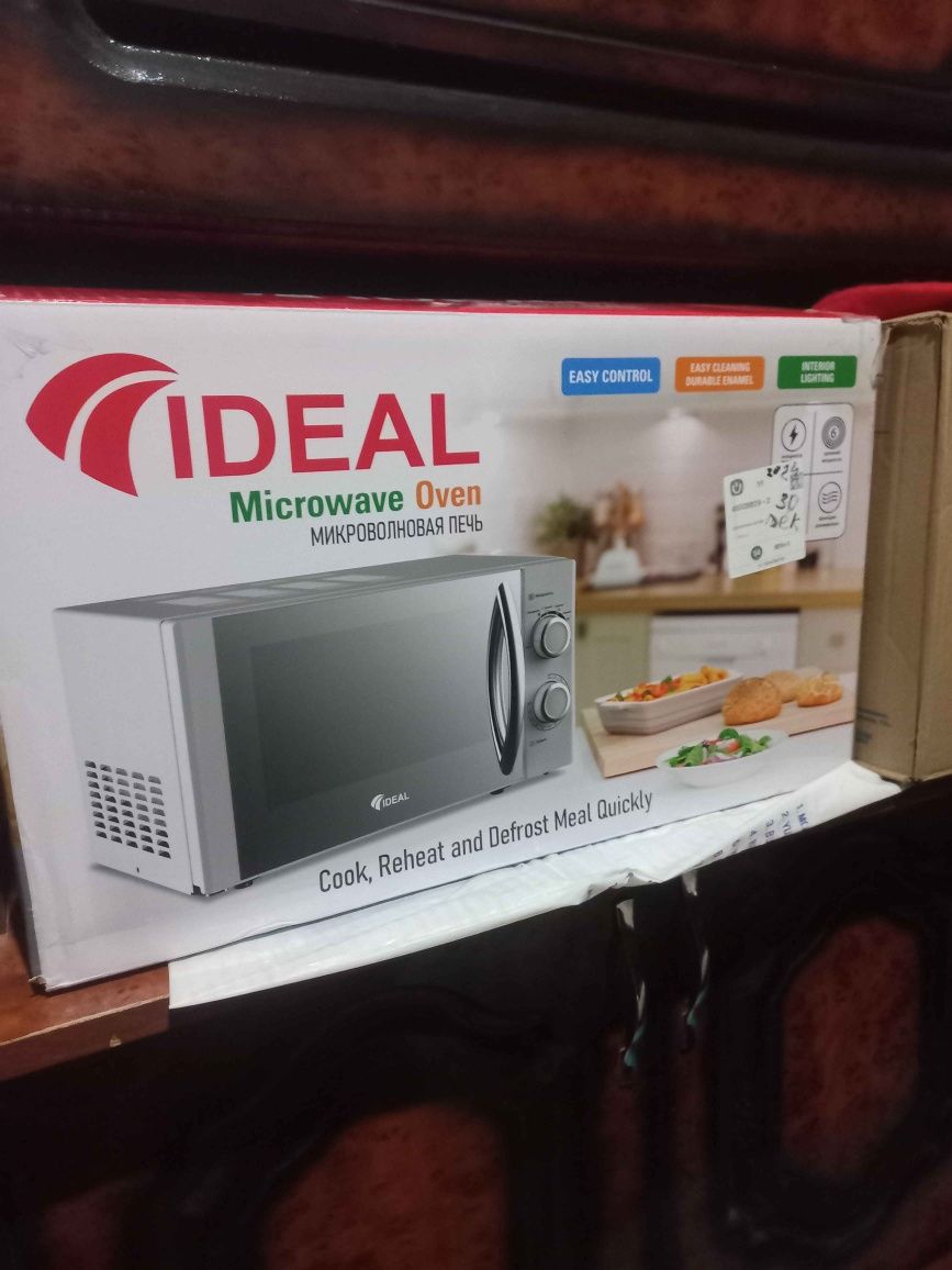 Микроволновая печь Ideal MCW-01, объем 20 литров, мощность 700,