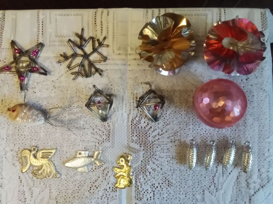 Ёлочные игрушки СССР