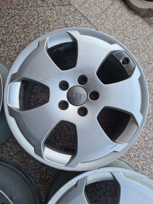 Vând jante Audi R17 - 7.5J, ET ~40-50, 5x112, aliaj, aluminiu