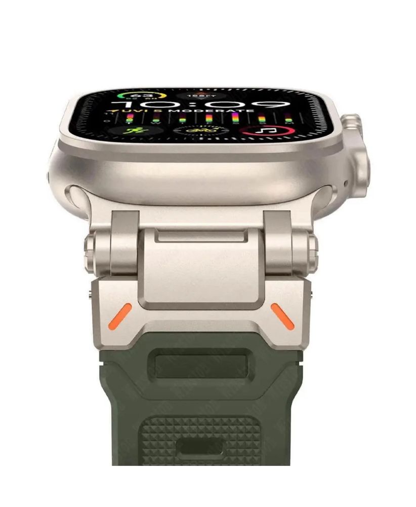 Curea Husa Insertie Titanium + TPU Apple Watch Iphone Cablu Usb
