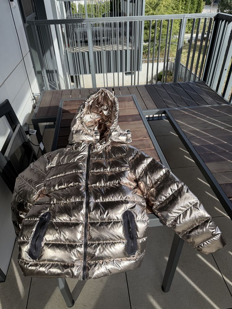 Ralph lauren metallic down jacket/металик пухено яке