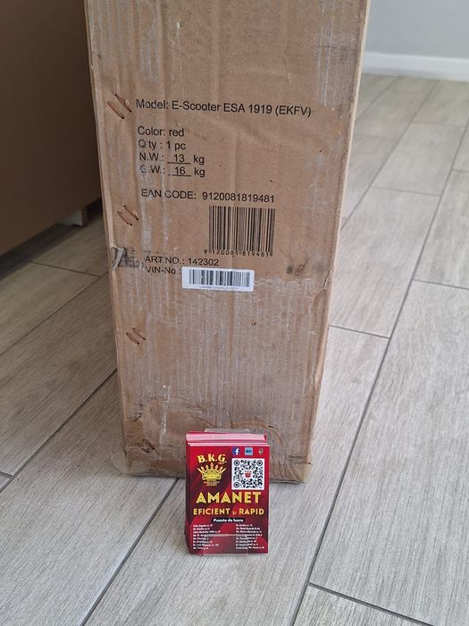 Trotineta E-Scooter ESA nouă Amanet BKG