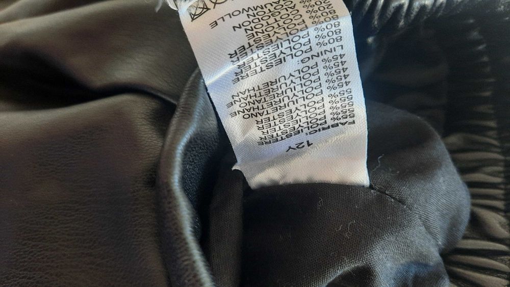 Детска хелоуин кожена пола нова