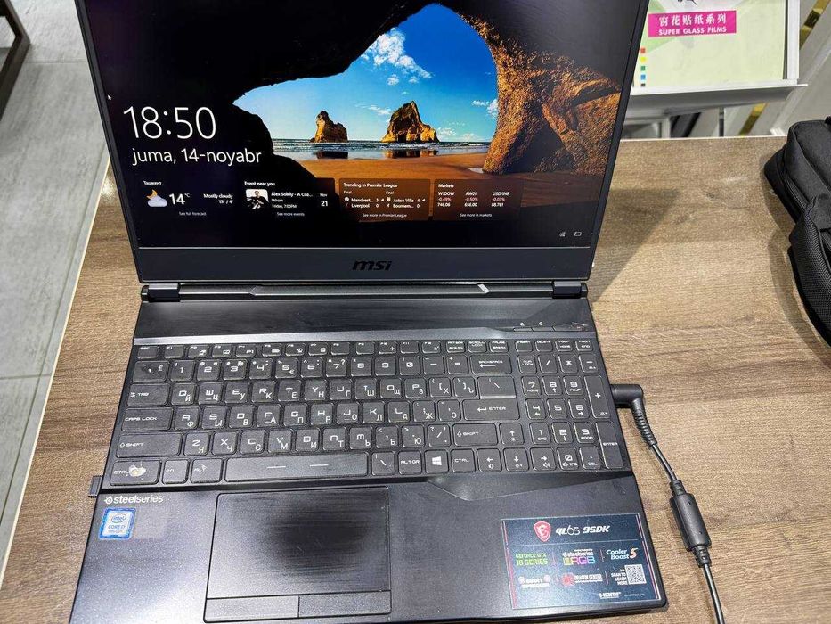 Компьютер Msi I7 -9750H, notebook MSI
