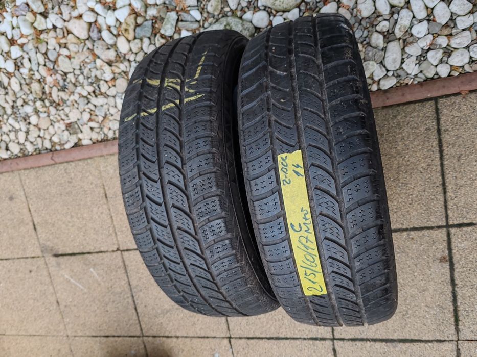 Vând cauciucuri 215/60/17 C M+S 2 buc