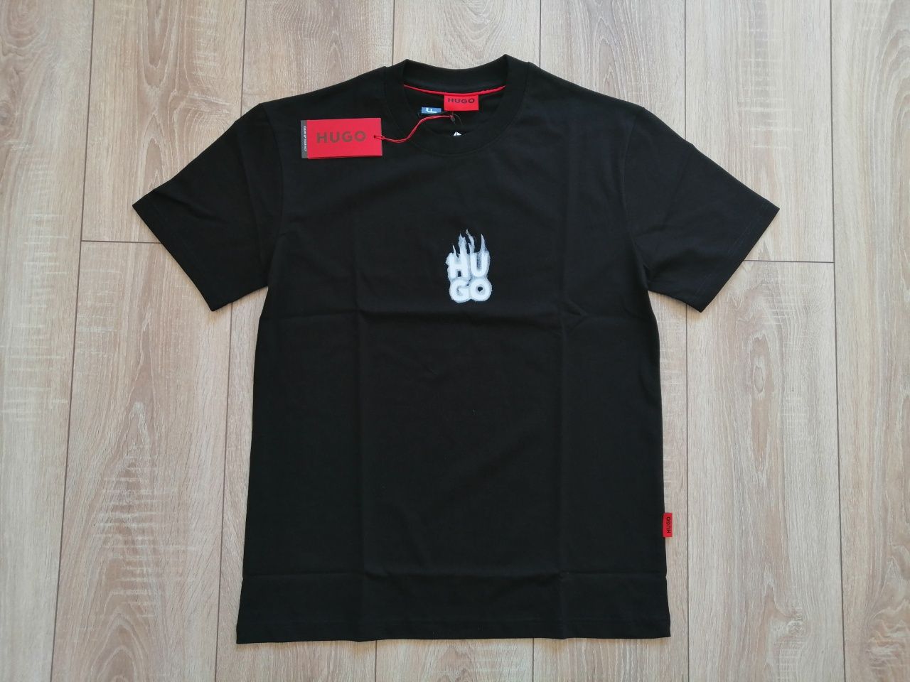 HUGO BOSS мъжка тениска в черен цвят  XL