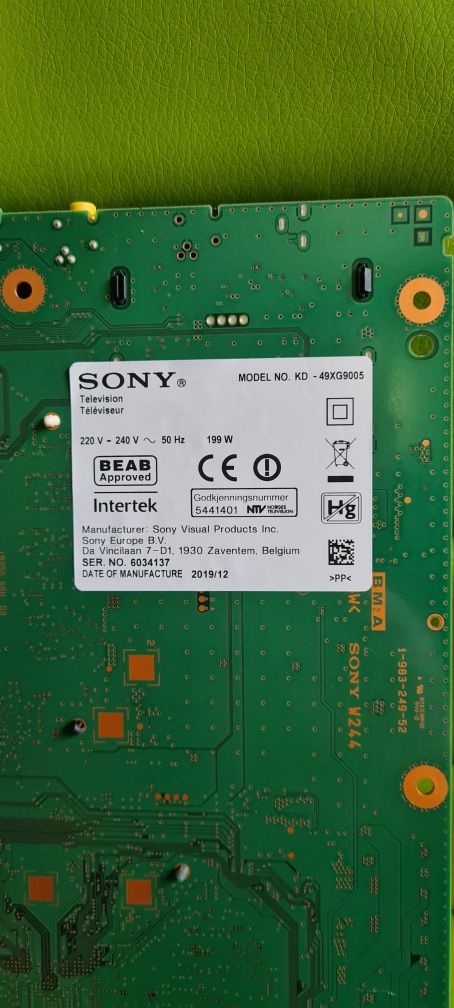 Части за Sony KD-49XG9005