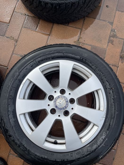 Jante 16 Mercedes C Class W204 cauciucuri iarnă