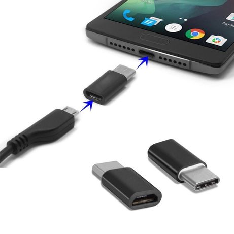 Adaptor de la micro USB la USB Tip C