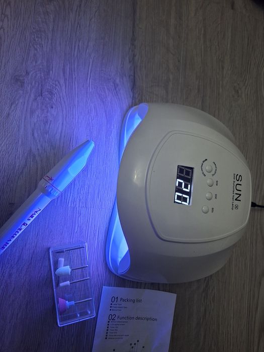 Lampa uv si freza unghii