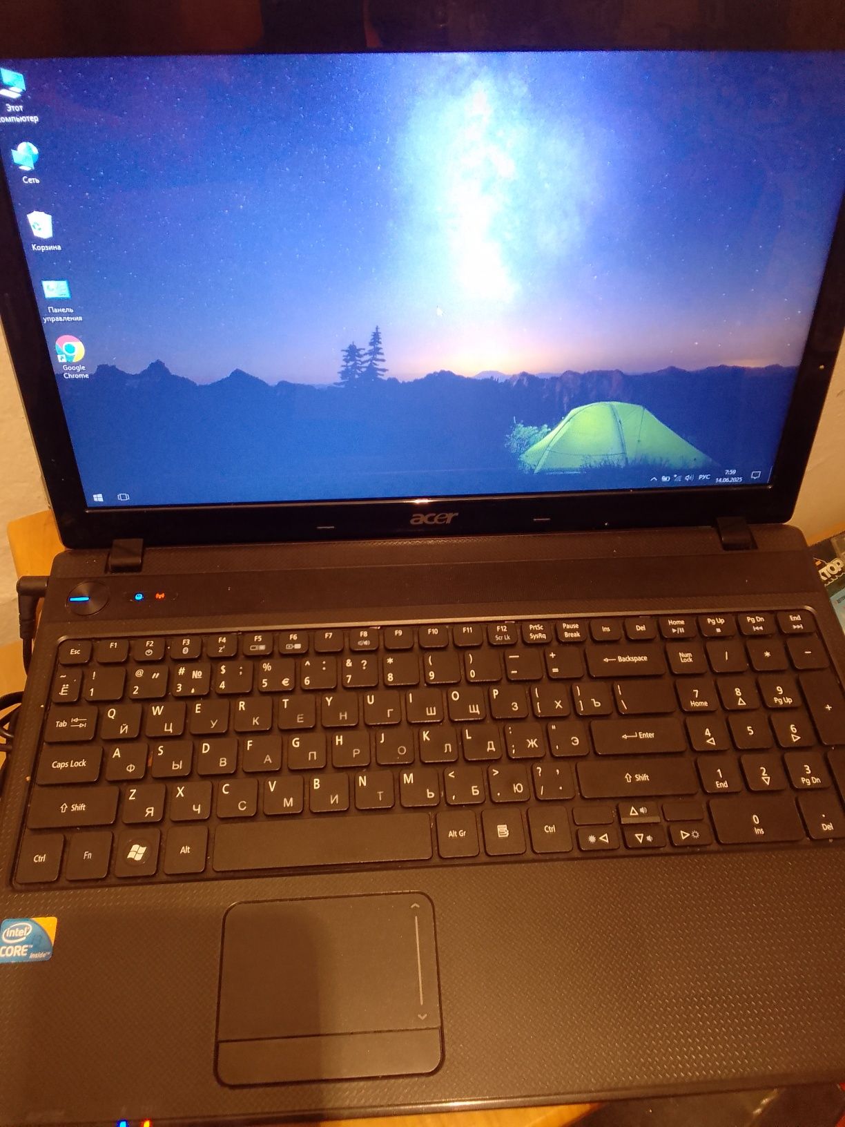 Ноутбук Acer в хорошем состояний