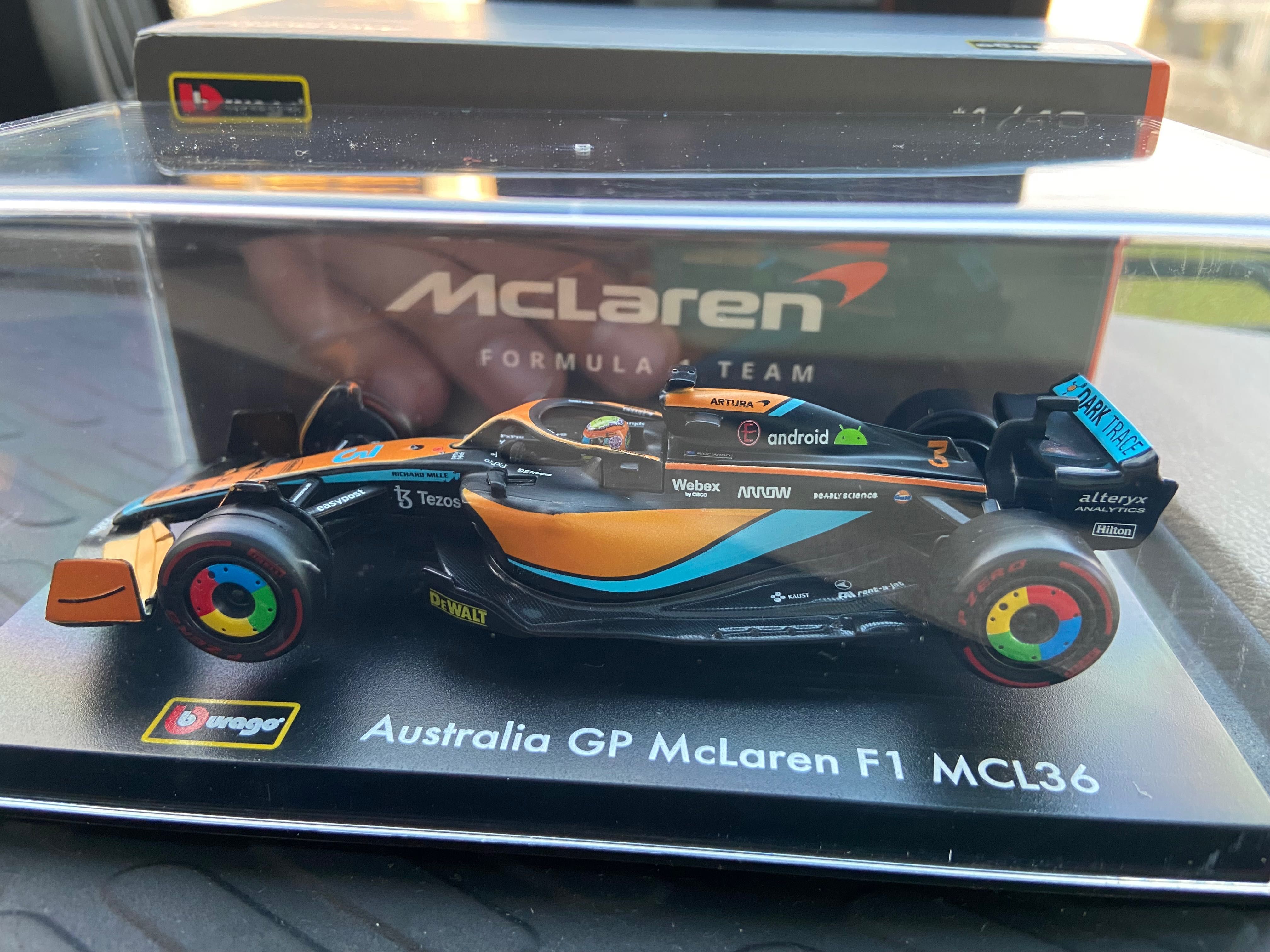 Болид McLaren MCL36 (Australian GP