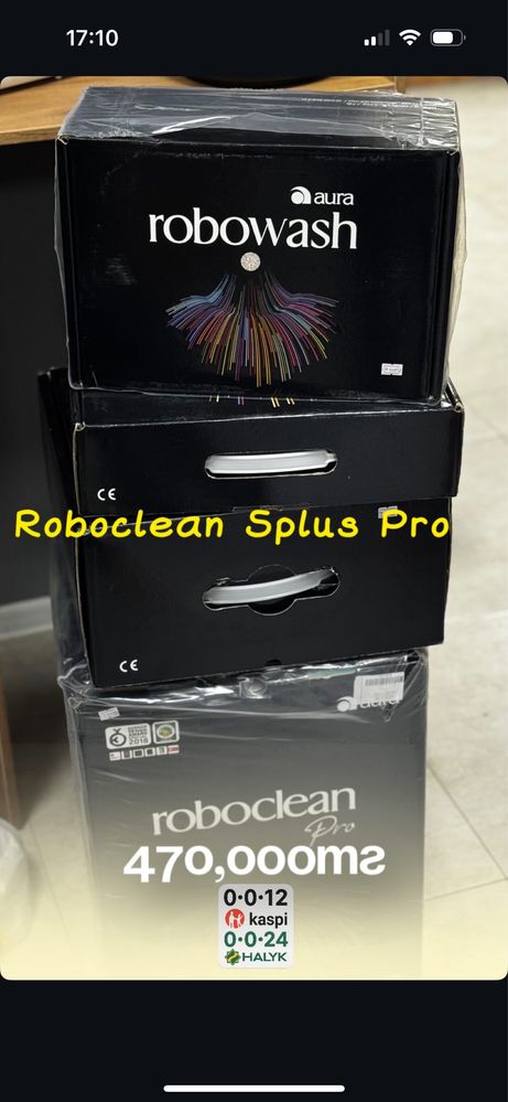 Roboclean Splus Pro 0•0•12kaspi 0•0•24halyk