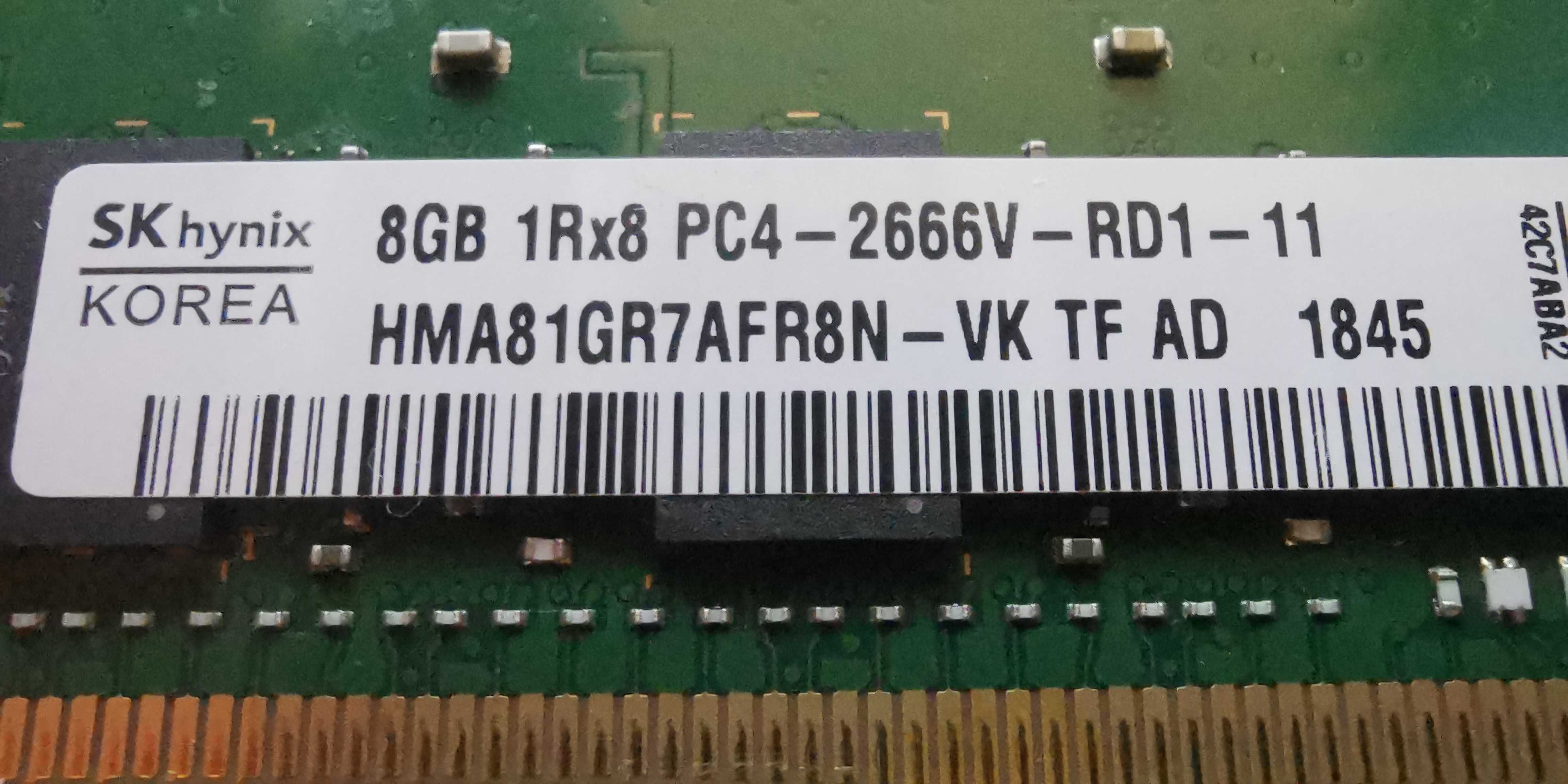 Сървърна памет RAM Hynix 8Gb DDR4 2666 ECC Registered