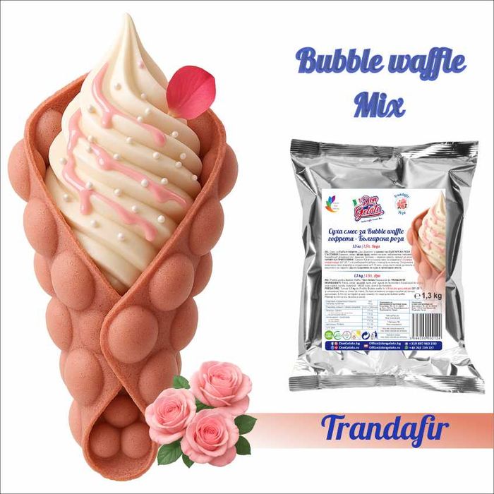 Premix pentru Bubble Waffle Don Gelato – 9 arome | Calitate excelentă