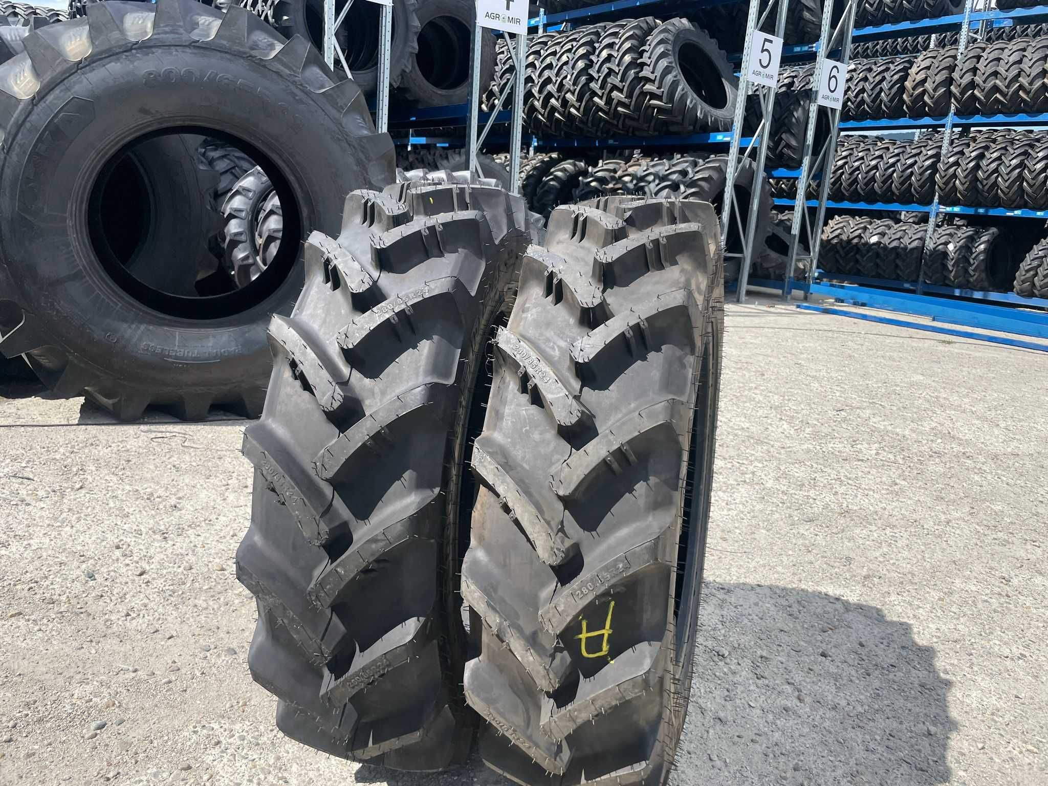 Anvelope noi 280/85r24 RADIALE cauciucuri 11.2r24 pneuri de top