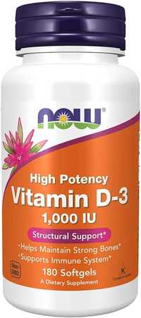 Vitamin D3 (Витамин Д3) 1000IU 180 капсул  из Америки