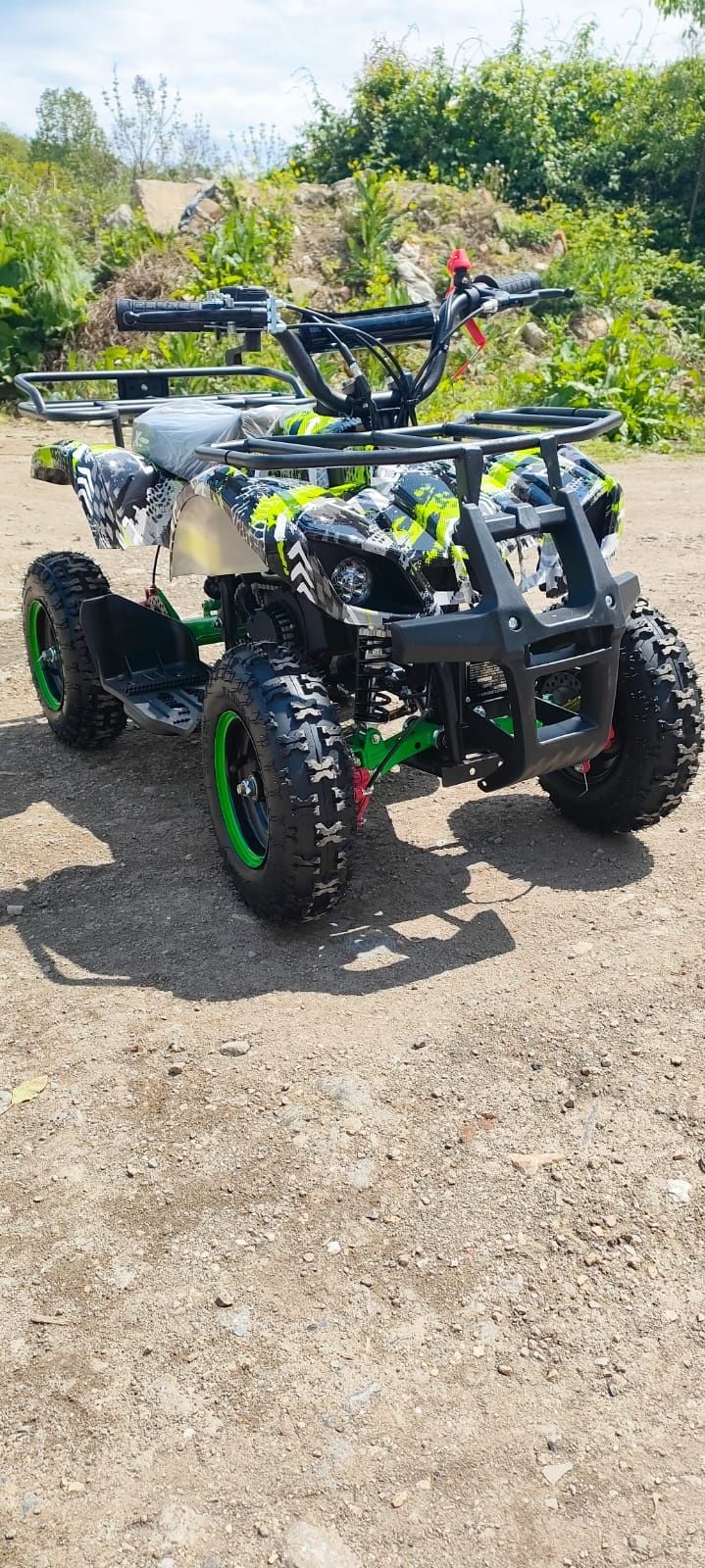 Mini Atv Quad adus din Germania pentru copii cu motor pe benzina NOU