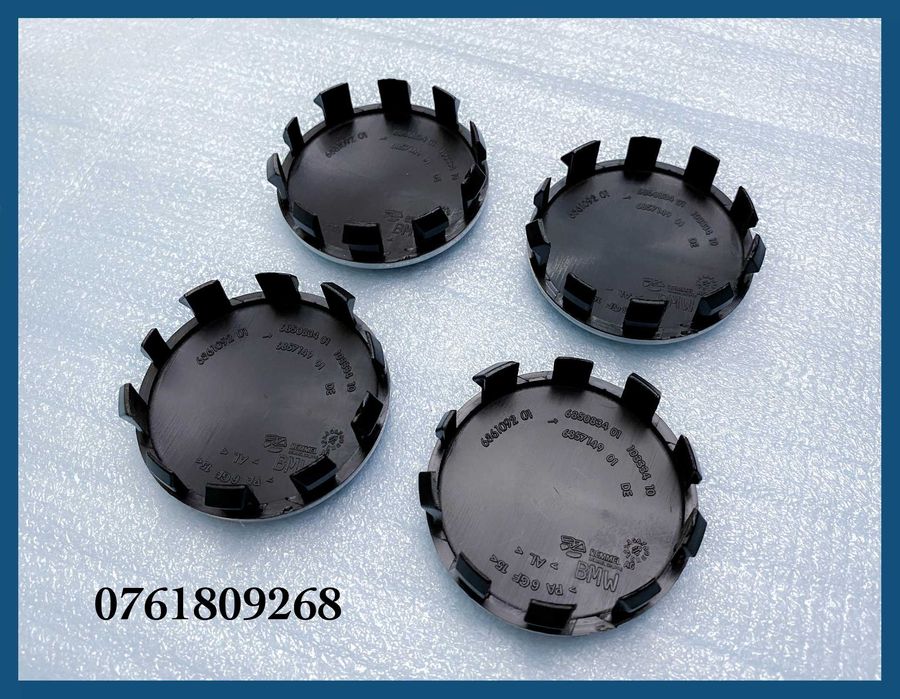 Set 4 capace 56mm jante aliaj BMW seria 1 2 3 4 5 6 7 X1 X3 X5 X6