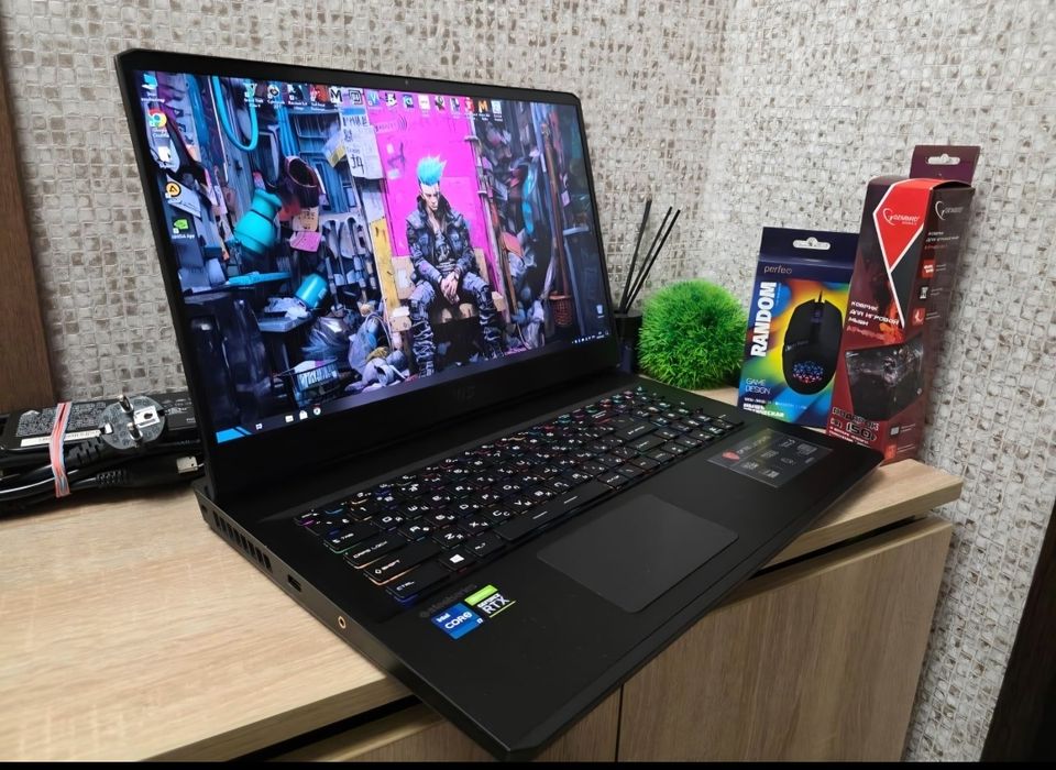 Игровой ноутбук MSI GP 76 Leopard 17.3 RTX 3070 8gb