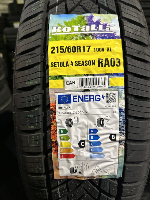 Нови всесезонни ROTALLA SETULA 4 SEASON RA03 215/60R17 100V XL НОВ DOT