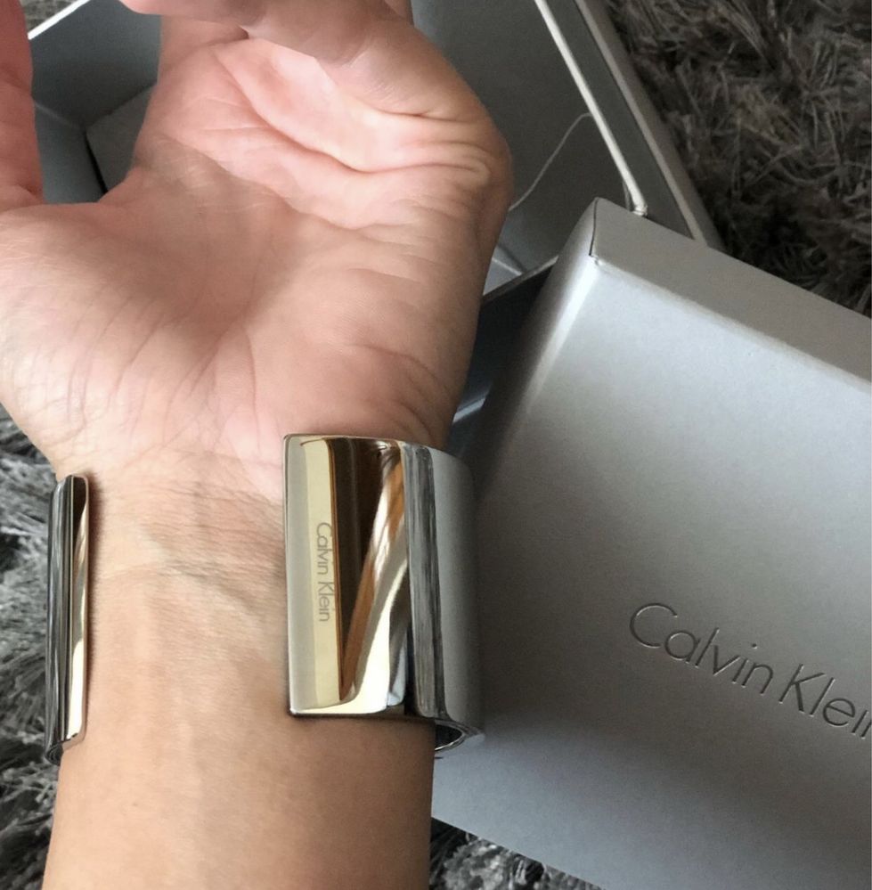 Bratara dama Calvin Klein metalica