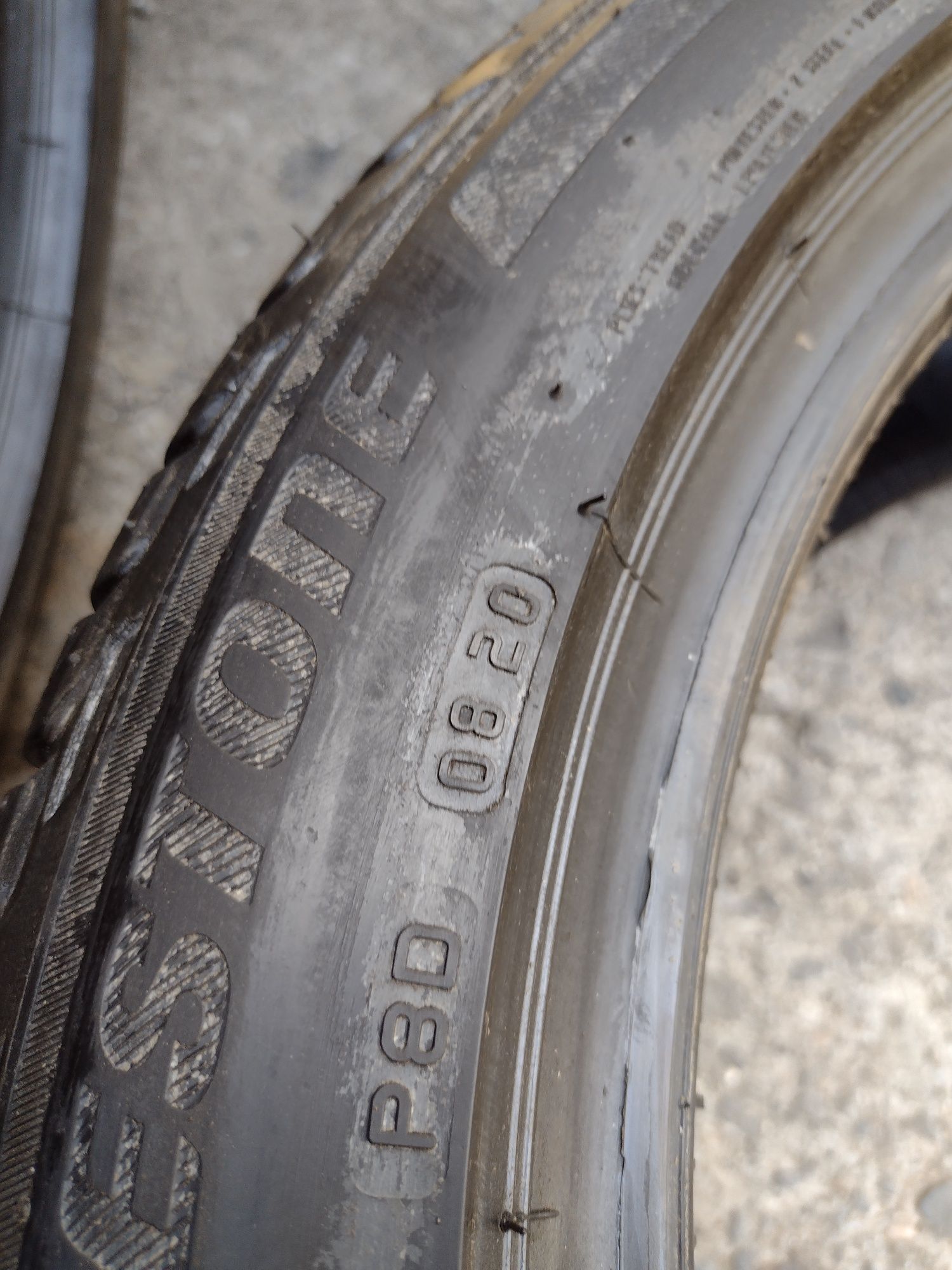 Нови 4бр.215/50/18  Bridgestone T001 dot0820