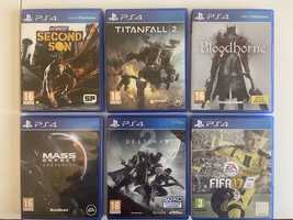 PS4 Bloodborne Titanfall Mass Effect Destiny Fifa