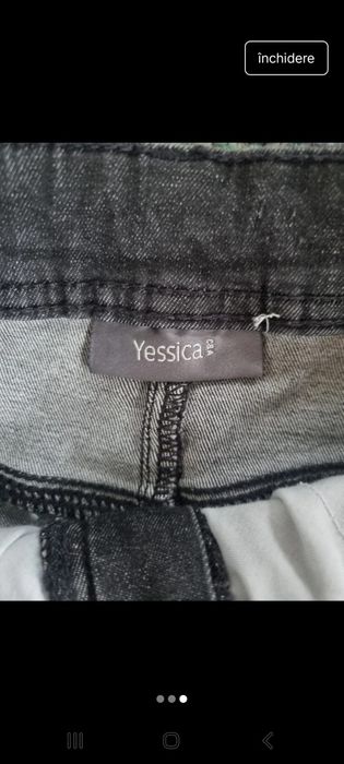 Fusta jeans dama denim C&A